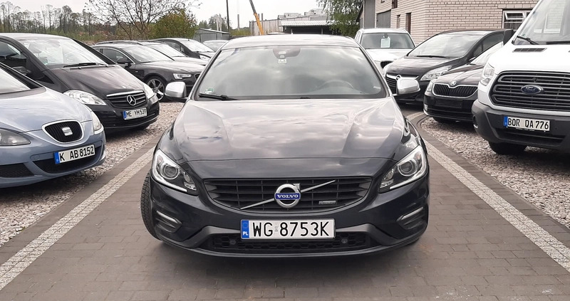 Volvo V60 cena 49999 przebieg: 218000, rok produkcji 2014 z Dobra małe 211
